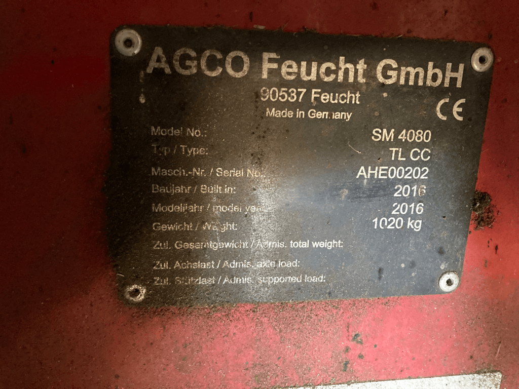 Mähwerk a típus Fella SM 4080 TL, Gebrauchtmaschine ekkor: ISIGNY-LE-BUAT (Kép 1)