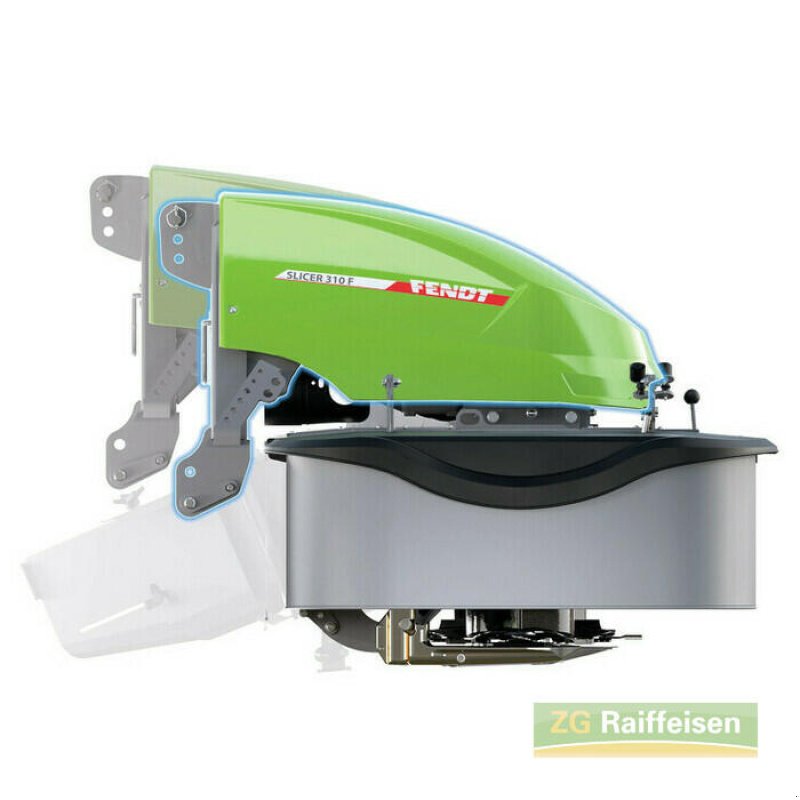 Mähwerk a típus Fendt Slicer 310 F, Gebrauchtmaschine ekkor: Heitersheim (Kép 2)