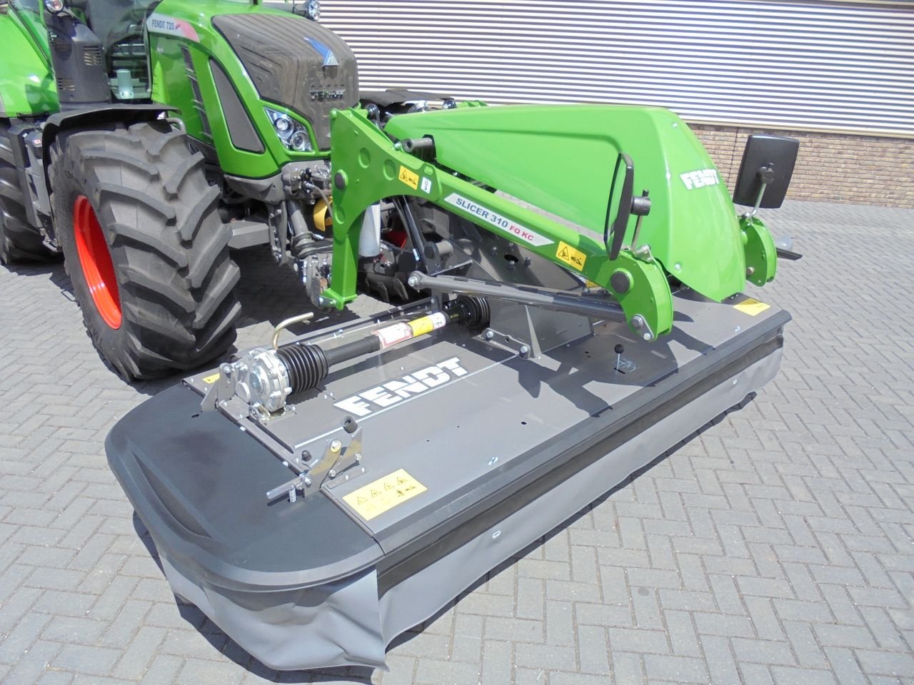 Mähwerk Türe ait Fendt slicer 310, Neumaschine içinde Houten (resim 1)