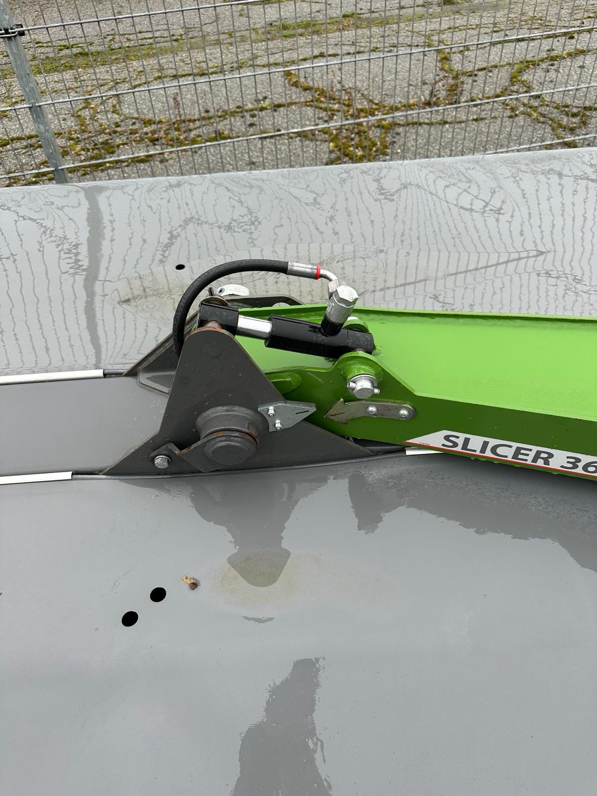 Mähwerk Türe ait Fendt Slicer 3670 TLX, Gebrauchtmaschine içinde Lohe-Rickelshof (resim 7)