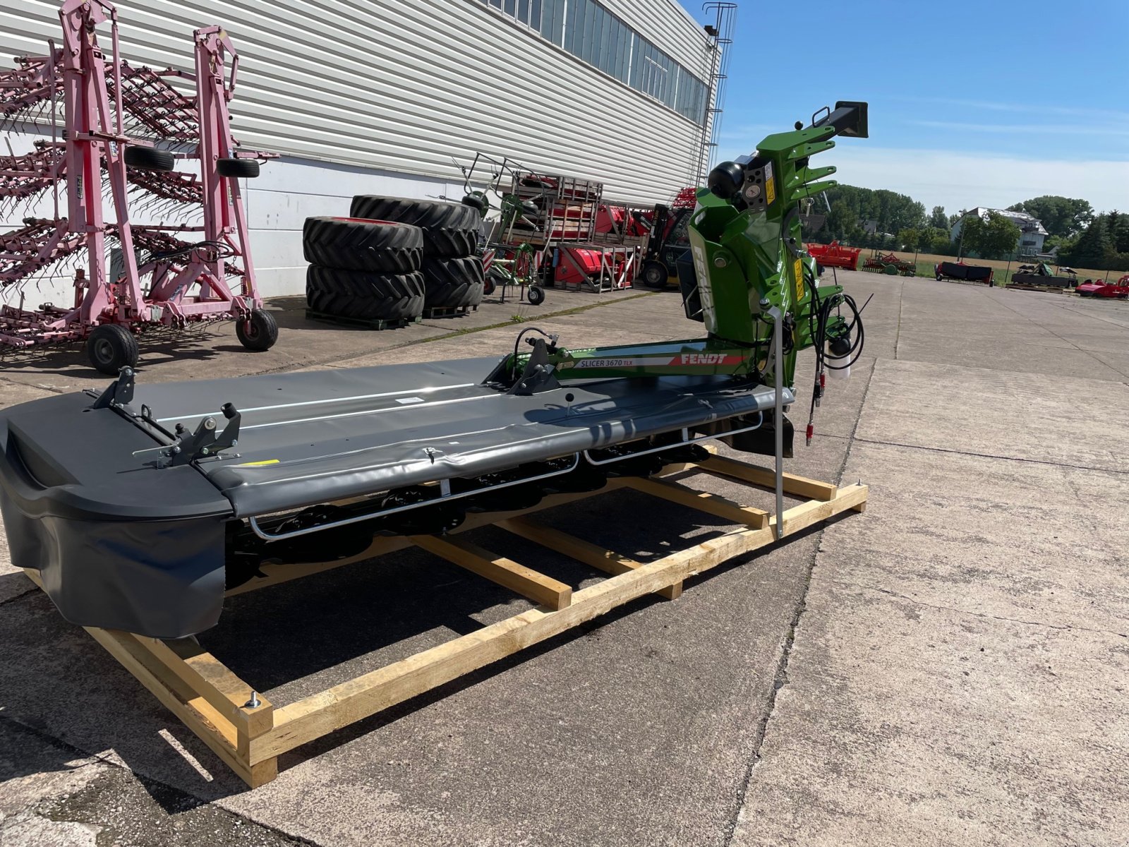 Mähwerk van het type Fendt Slicer 3670 TLX, Neumaschine in Ebeleben (Foto 3)