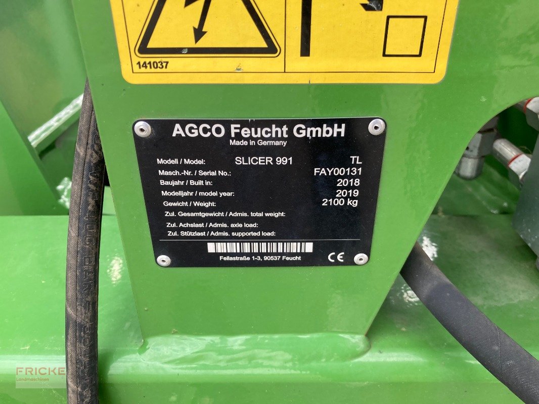 Mähwerk des Typs Fendt Slicer 991, Gebrauchtmaschine in Bockel - Gyhum (Bild 11)