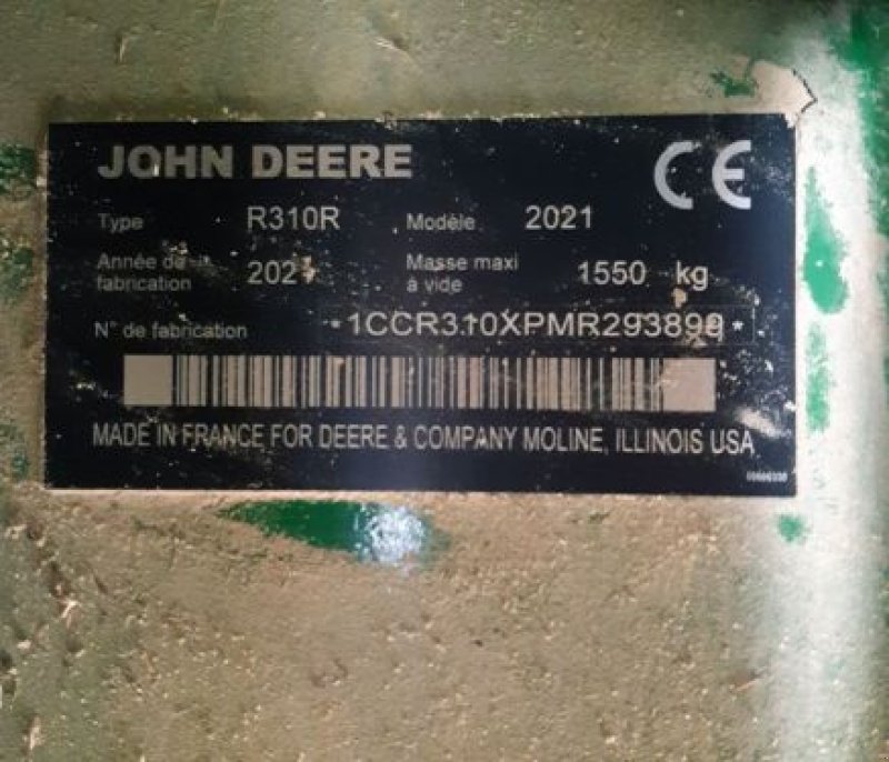 Mähwerk του τύπου John Deere 131, Gebrauchtmaschine σε VELAINES (Φωτογραφία 9)