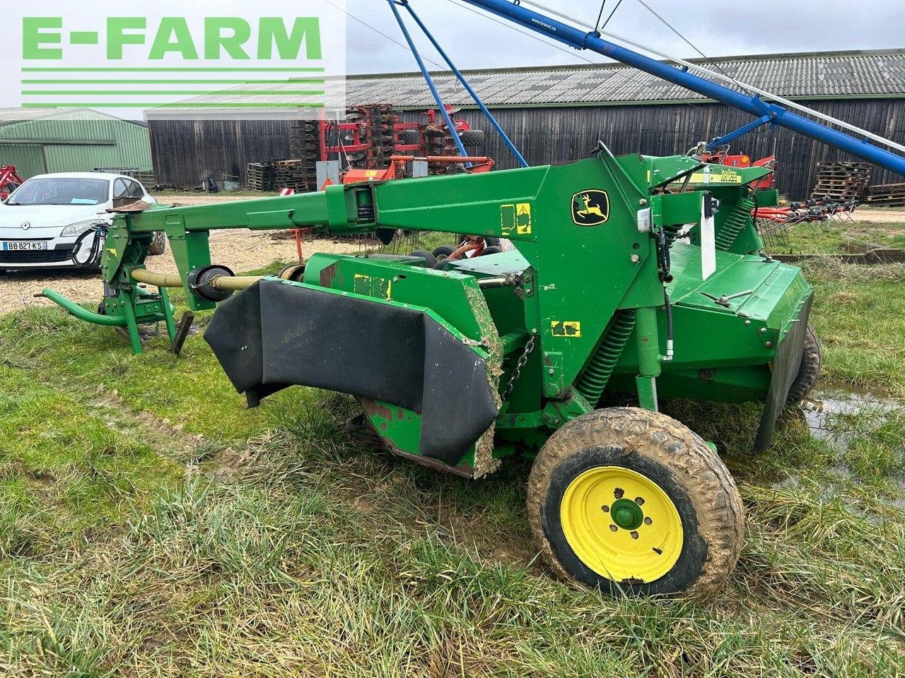 Mähwerk Türe ait John Deere 1365, Gebrauchtmaschine içinde CHAUVONCOURT (resim 4)