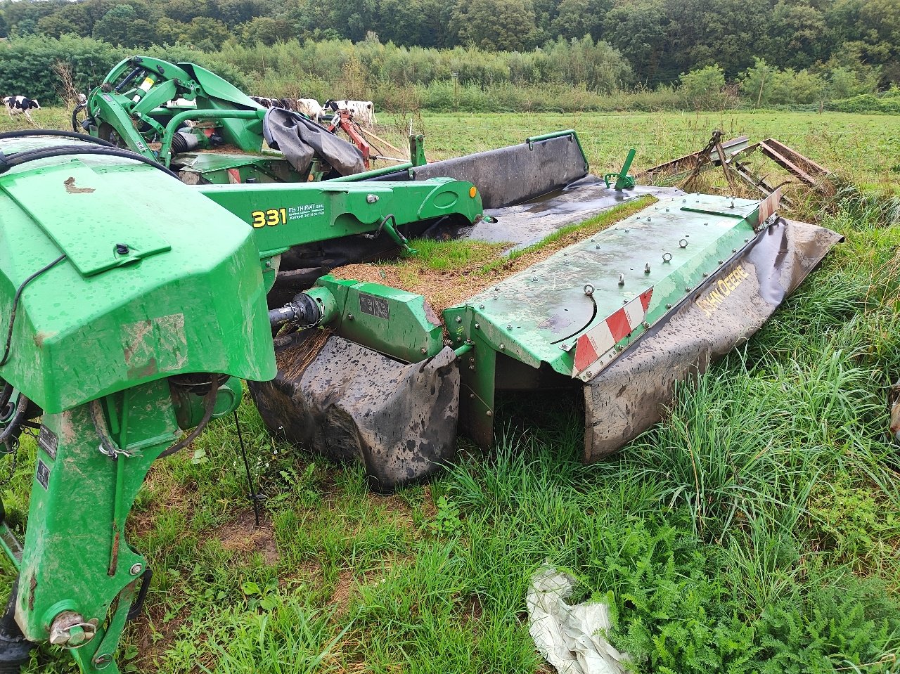 Mähwerk του τύπου John Deere 331, Gebrauchtmaschine σε MANDRES-SUR-VAIR (Φωτογραφία 1)