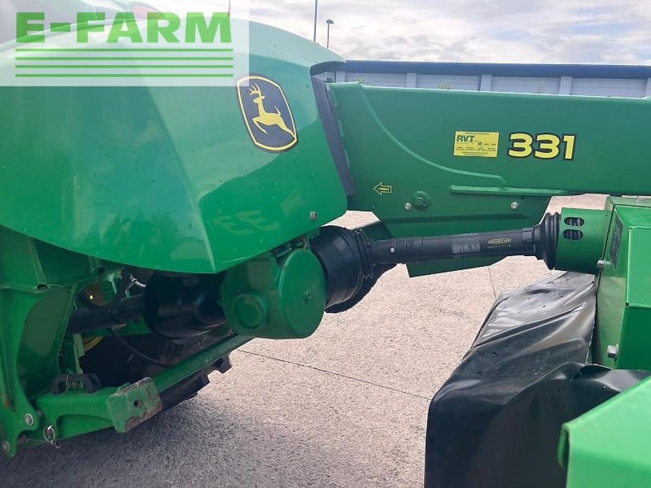 Mähwerk Türe ait John Deere 331, Gebrauchtmaschine içinde SHREWSBURRY (resim 10)