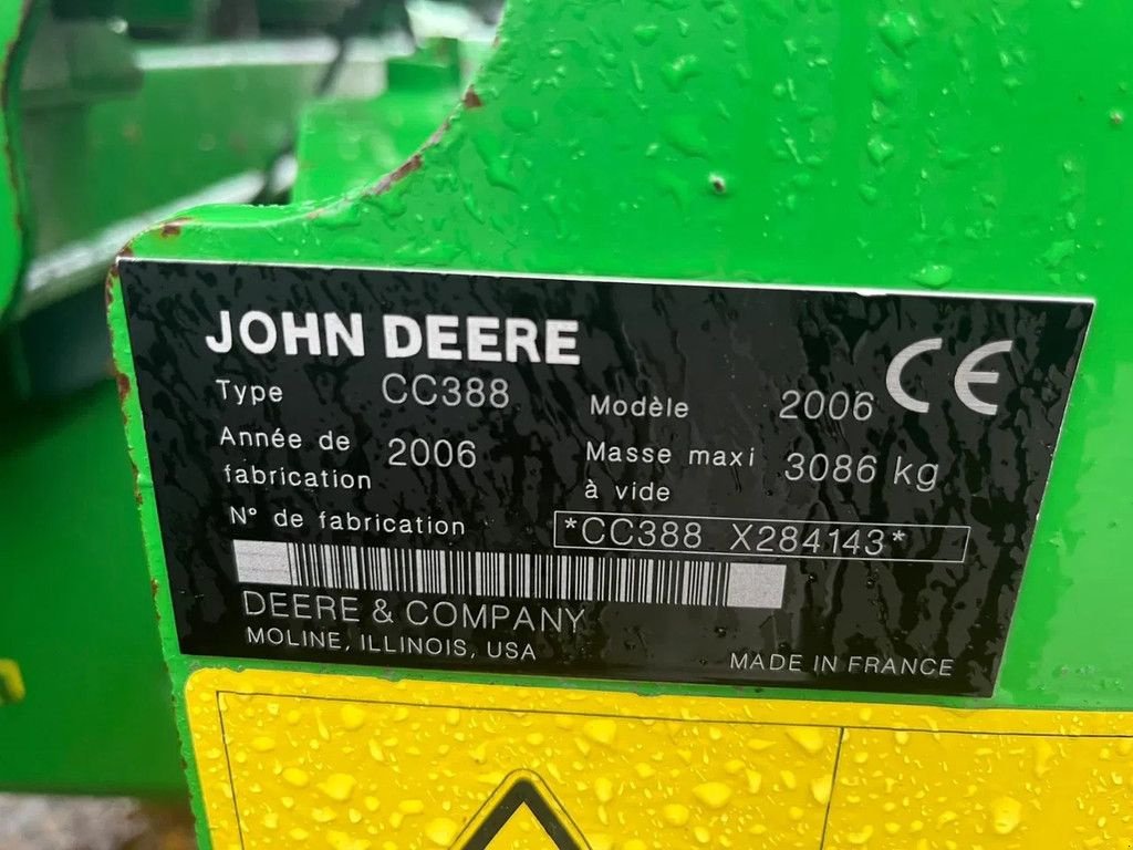 Mähwerk tip John Deere CC 388 achtermaaier triple maaier, Gebrauchtmaschine in Ruinerwold (Poză 10)