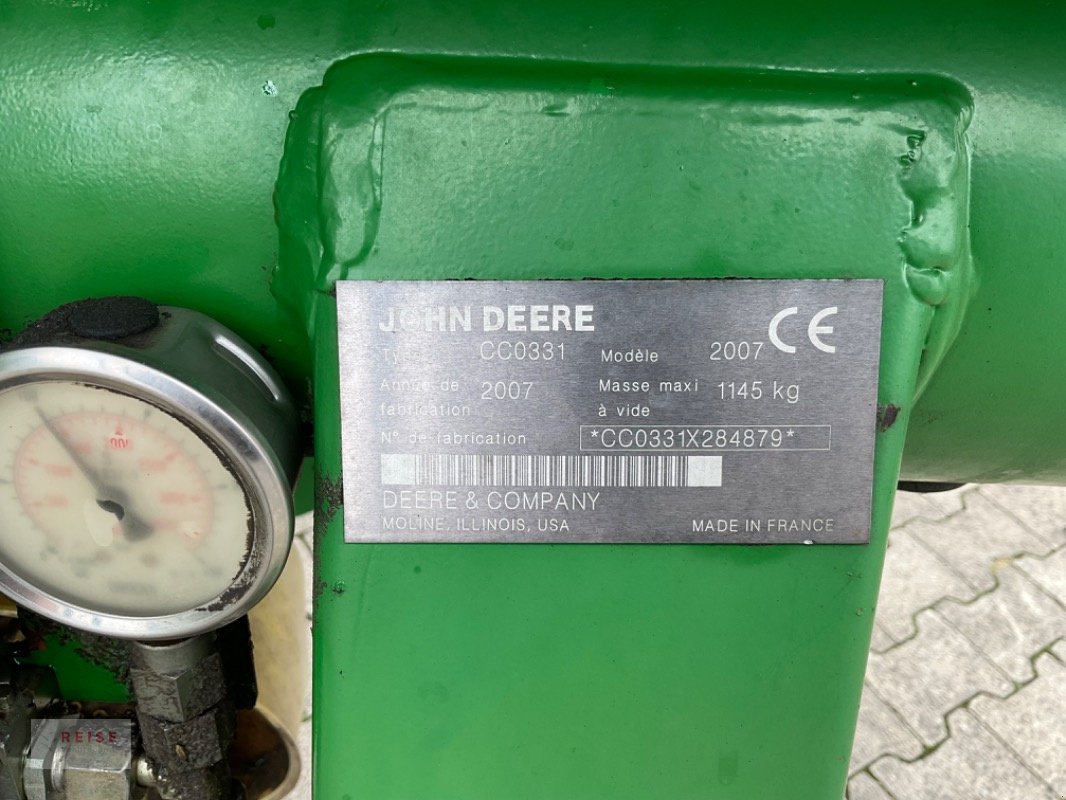 Mähwerk Türe ait John Deere CC0331, Gebrauchtmaschine içinde Lippetal / Herzfeld (resim 13)