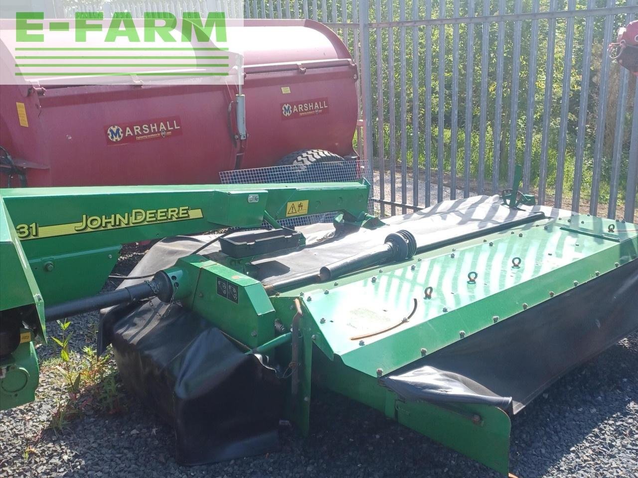 Mähwerk del tipo John Deere USED 331, Gebrauchtmaschine en PENRITH (Imagen 1)