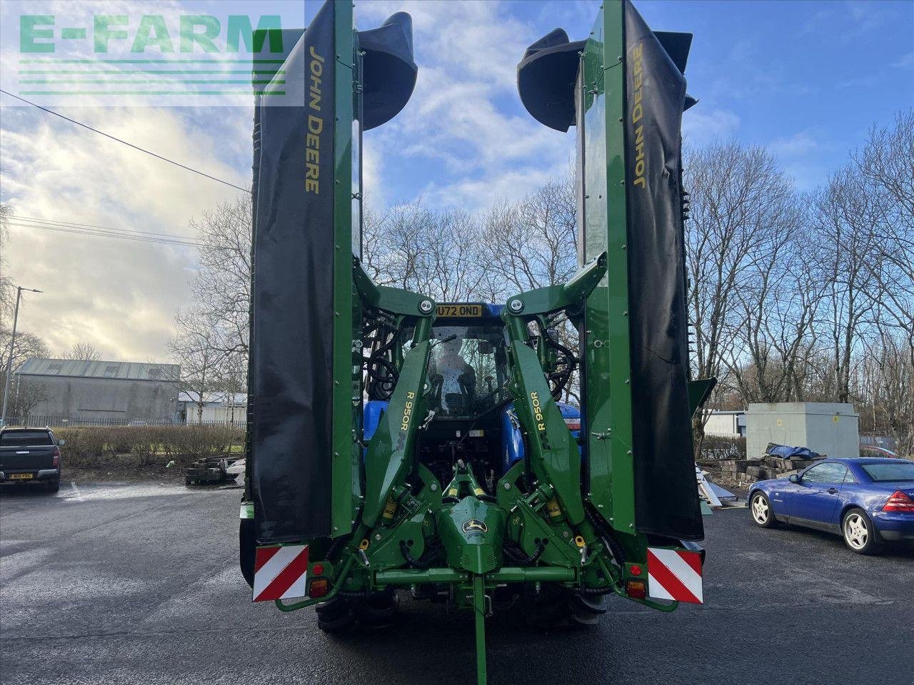 Mähwerk des Typs John Deere USED R950R BUTTERF, Gebrauchtmaschine in STRATHAVEN (Bild 4)