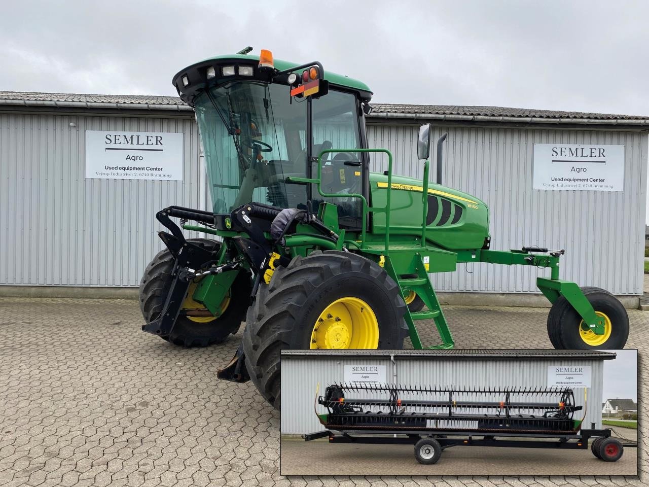 Mähwerk typu John Deere W150 MED 25 FODS, Gebrauchtmaschine v Bramming (Obrázok 1)