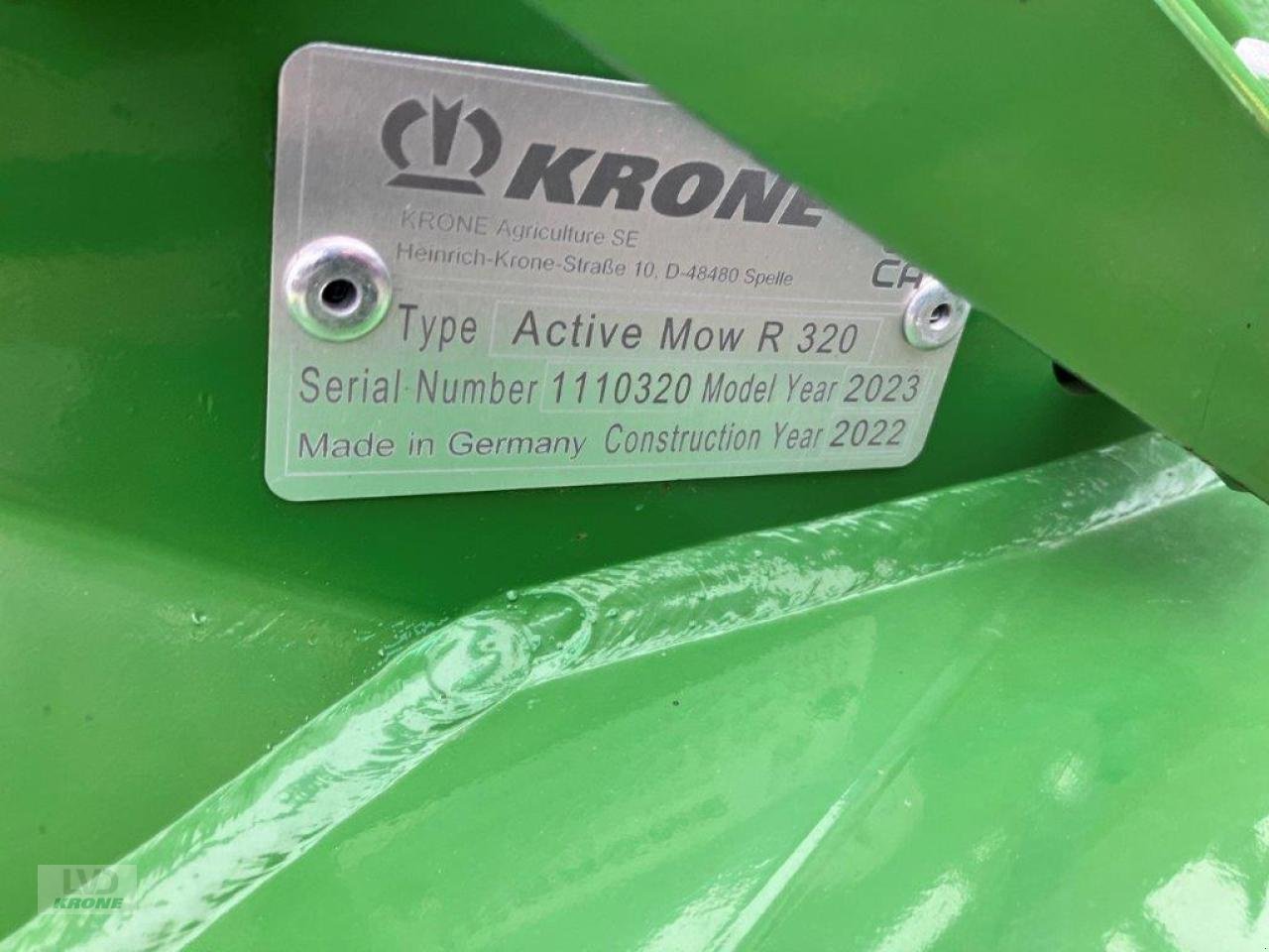 Mähwerk tip Krone ActiveMow R 320, Gebrauchtmaschine in Zorbau (Poză 7)