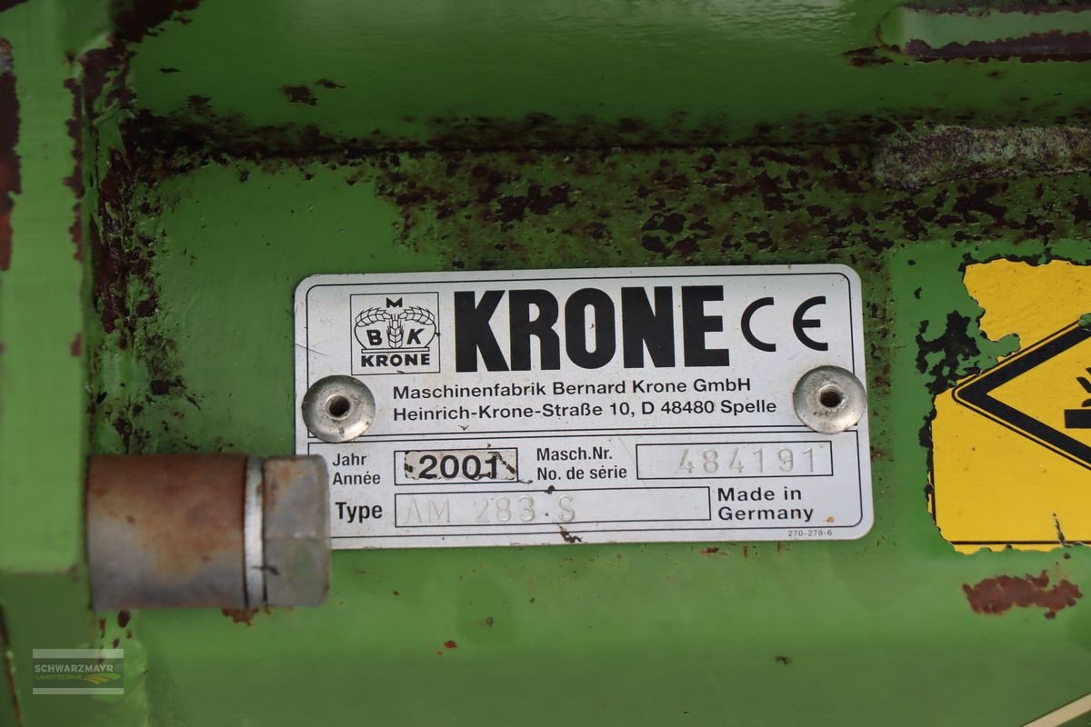 Mähwerk du type Krone AM 283 S, Gebrauchtmaschine en Gampern (Photo 12)