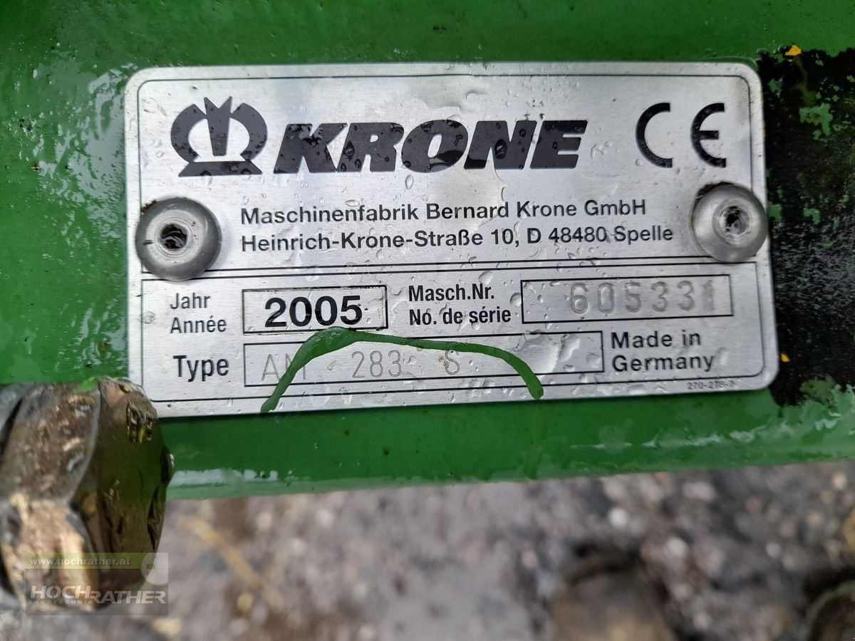 Mähwerk του τύπου Krone AM 283 S, Gebrauchtmaschine σε Kronstorf (Φωτογραφία 4)