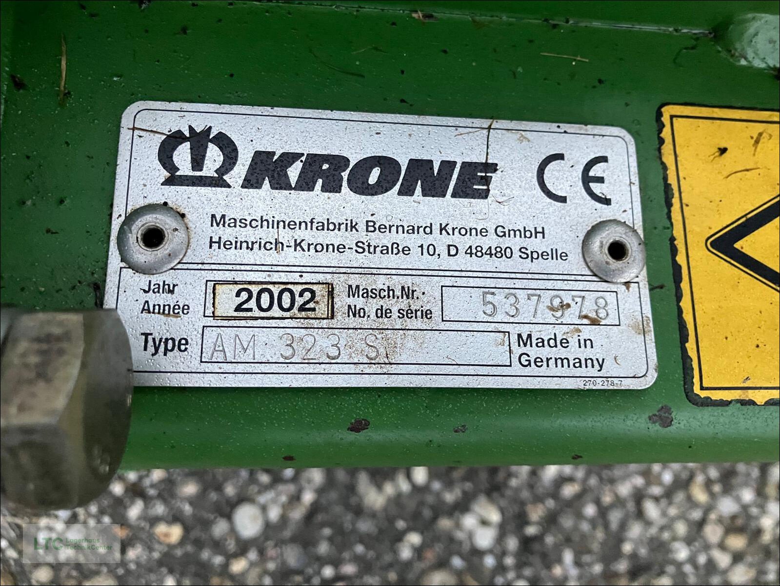 Mähwerk tipa Krone AM 323 S, Gebrauchtmaschine u Redlham (Slika 8)