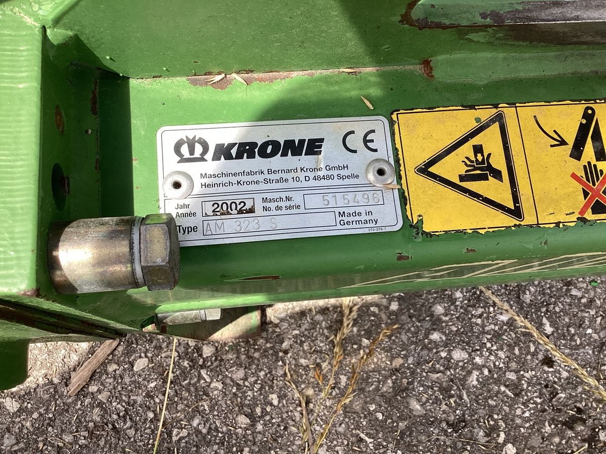 Mähwerk del tipo Krone AM 323S, Gebrauchtmaschine en Micheldorf / OÖ (Imagen 9)