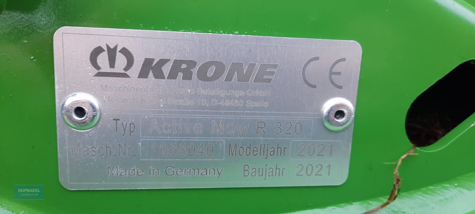 Mähwerk του τύπου Krone AM R320, Neumaschine σε Neuhof-Zenn (Φωτογραφία 6)