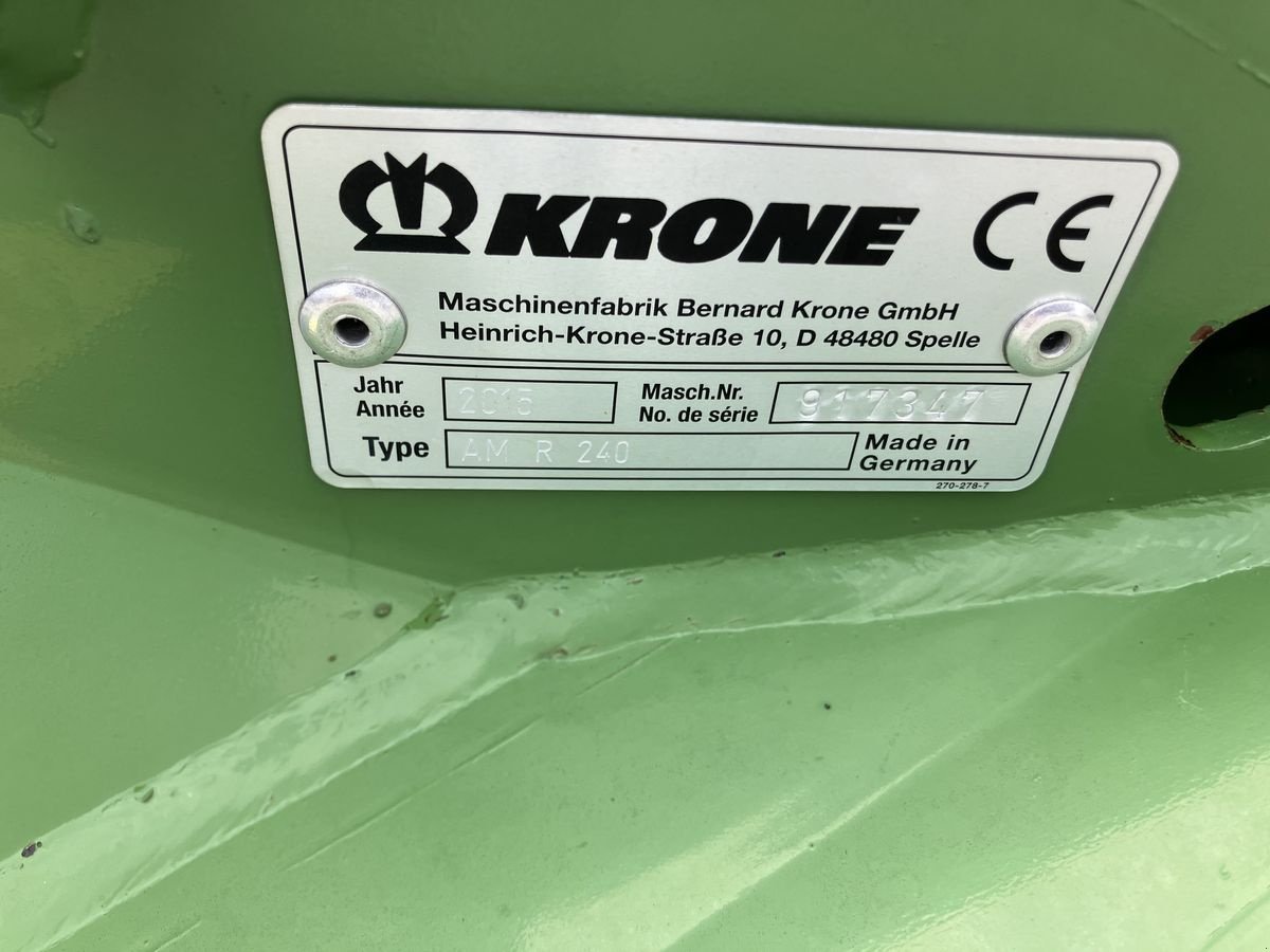 Mähwerk tip Krone AMR 240, Gebrauchtmaschine in Villach (Poză 3)