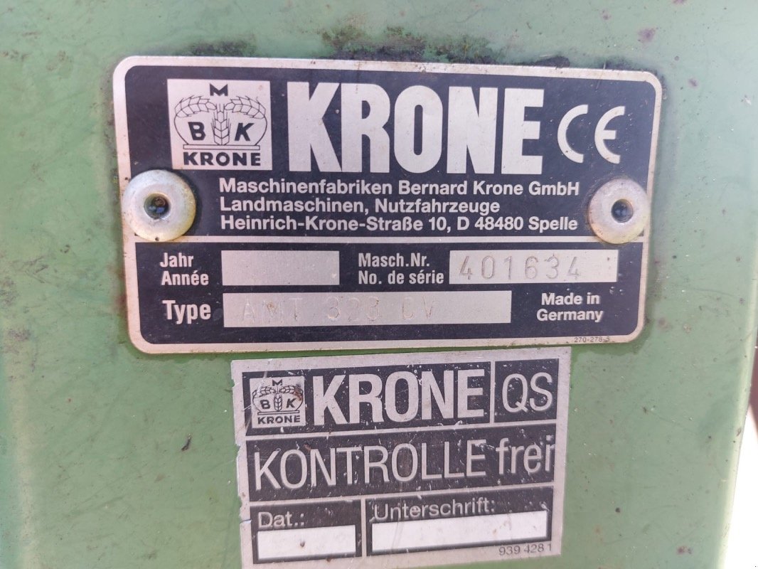 Mähwerk des Typs Krone AMT 323 CV, Gebrauchtmaschine in Liebenwalde (Bild 16)