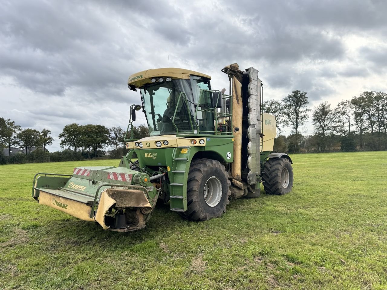 Mähwerk tip Krone Big M 420 CV, Gebrauchtmaschine in Leusden (Poză 8)