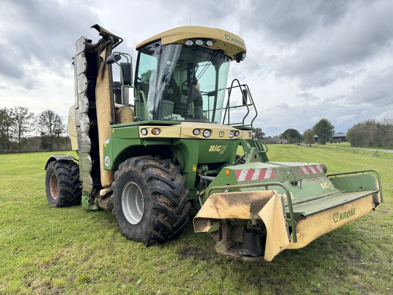 Mähwerk van het type Krone Big M 420 CV, Gebrauchtmaschine in Leusden (Foto 11)