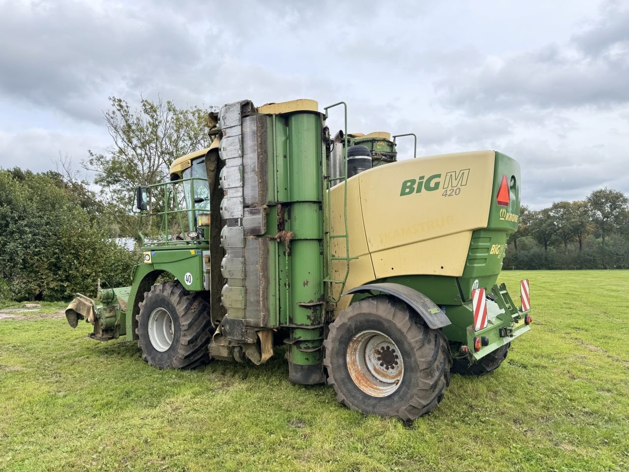 Mähwerk del tipo Krone Big M 420 CV, Gebrauchtmaschine In Leusden (Immagine 9)