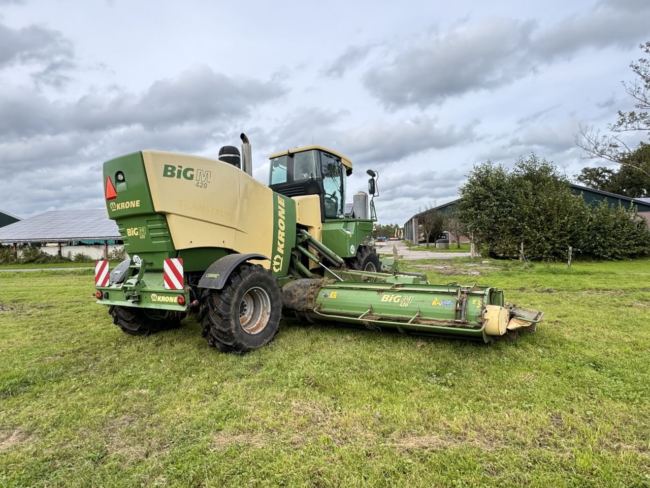 Mähwerk van het type Krone Big M 420 CV, Gebrauchtmaschine in Leusden (Foto 2)