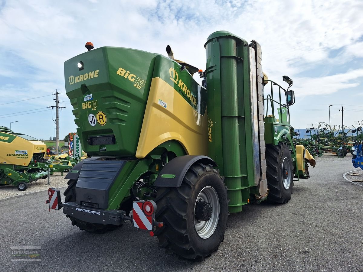 Mähwerk tip Krone Big M 450 CV Selbstfahrmäher, Gebrauchtmaschine in Gampern (Poză 4)