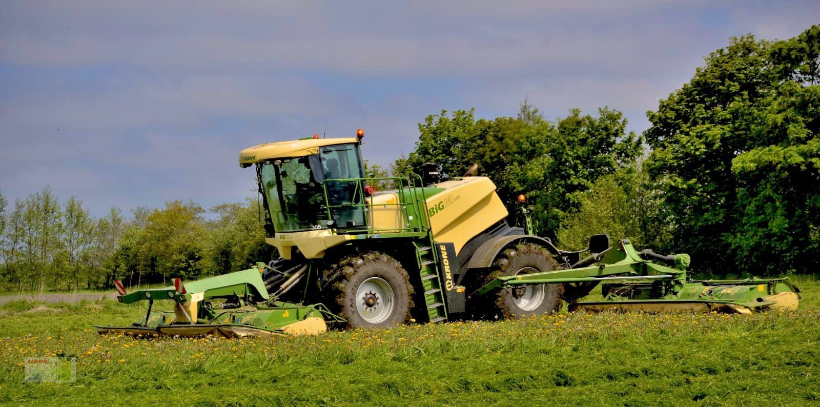 Mähwerk typu Krone Big M 500, Gebrauchtmaschine v Risum-Lindholm (Obrázek 21)