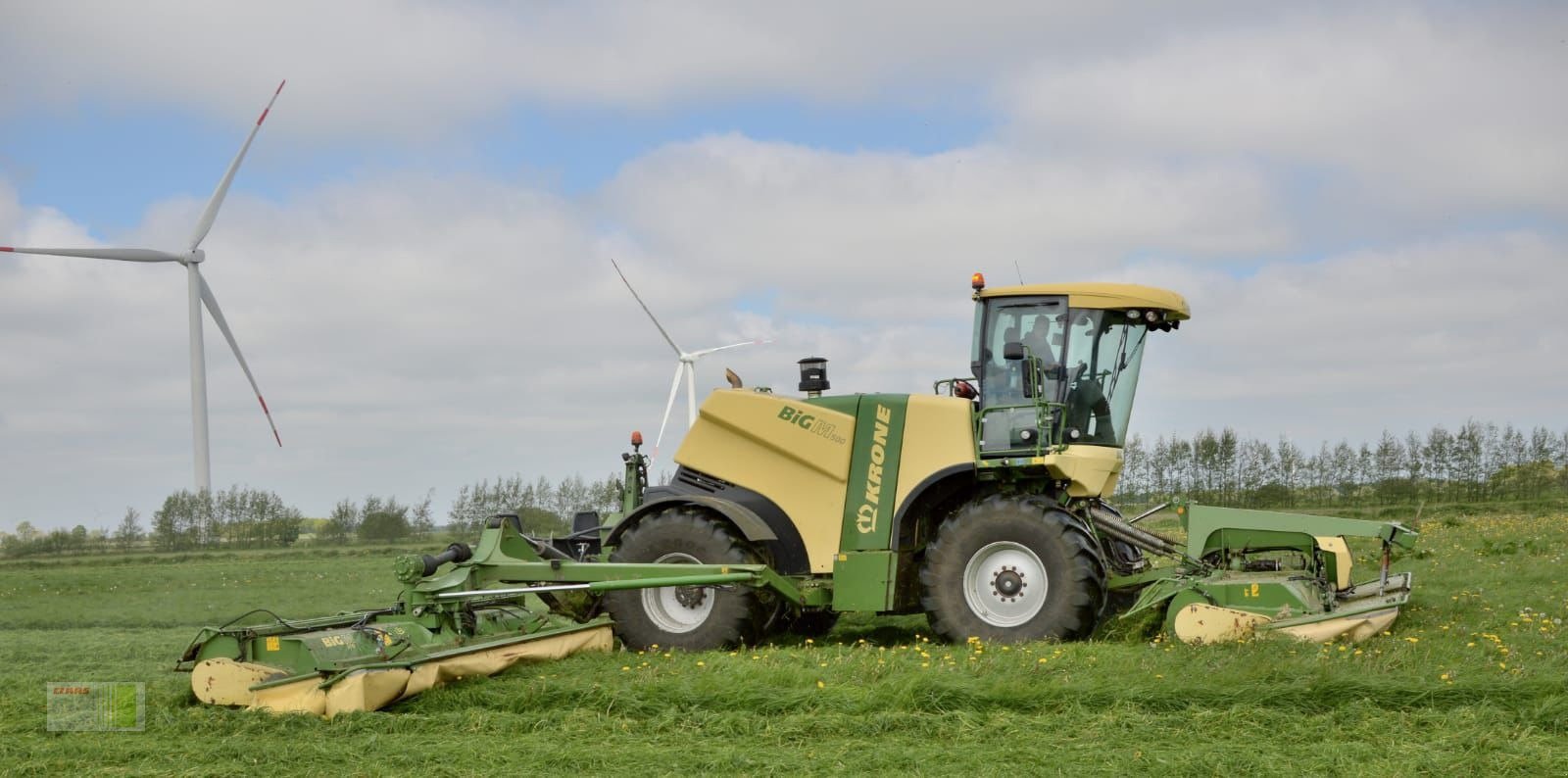 Mähwerk tip Krone Big M 500, Gebrauchtmaschine in Risum-Lindholm (Poză 24)