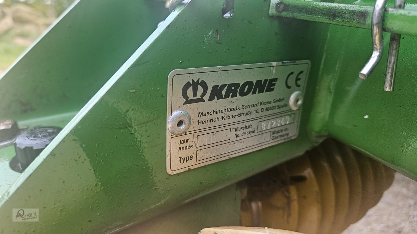 Mähwerk tip Krone Easy Cut 280, Gebrauchtmaschine in Regen (Poză 4)