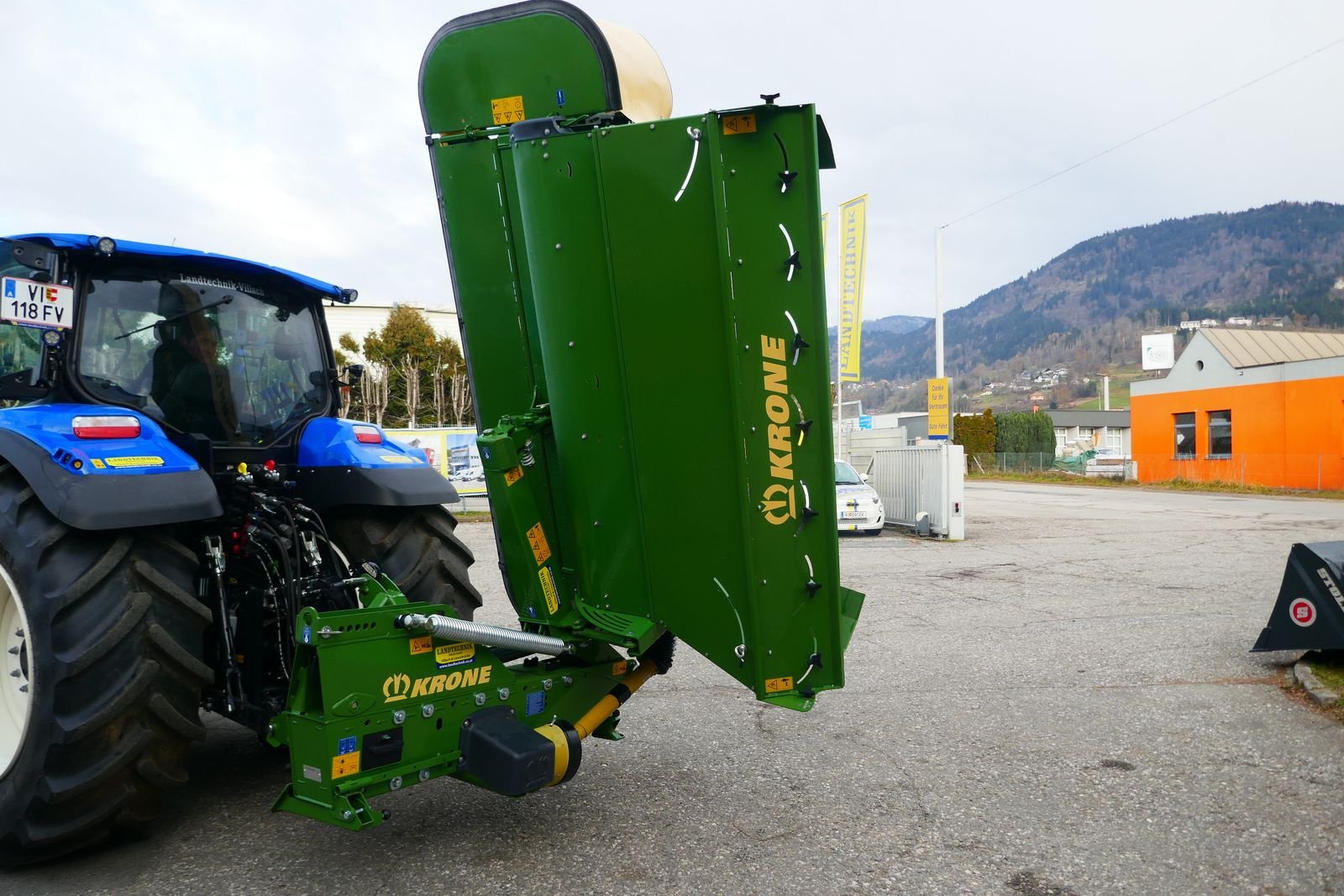 Mähwerk Türe ait Krone Easy Cut  280CV, Gebrauchtmaschine içinde Villach (resim 15)