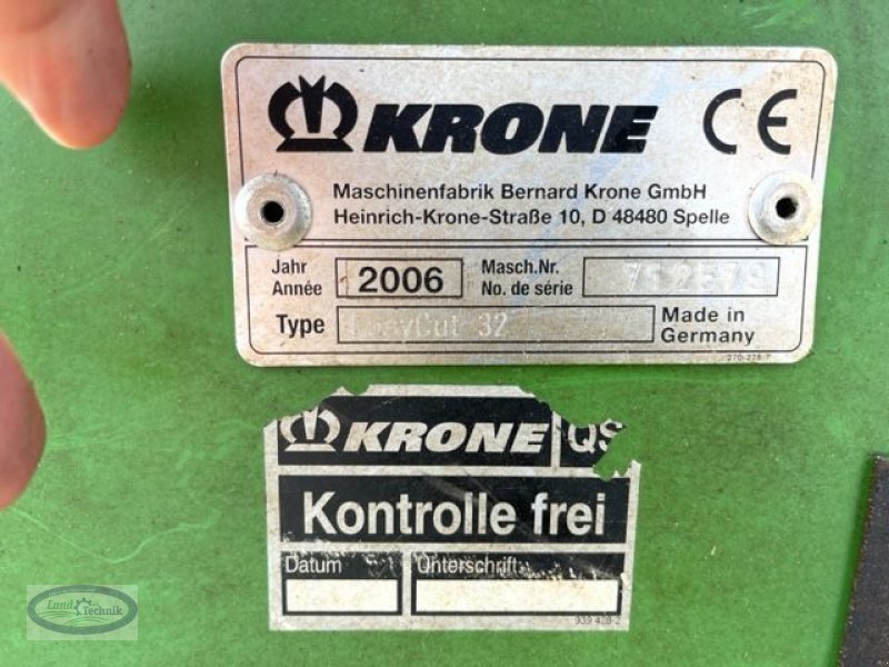 Mähwerk Türe ait Krone Easy Cut 32, Gebrauchtmaschine içinde Münzkirchen (resim 13)