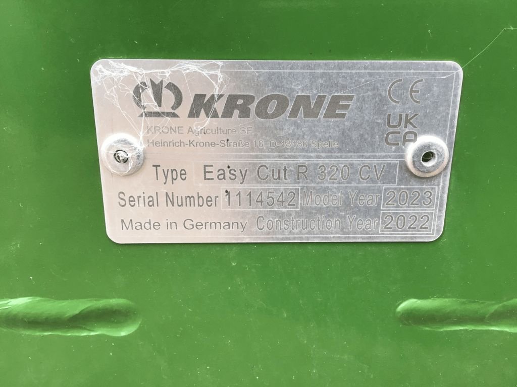 Mähwerk typu Krone Easy cut 320 CV, Gebrauchtmaschine w Vogelsheim (Zdjęcie 5)