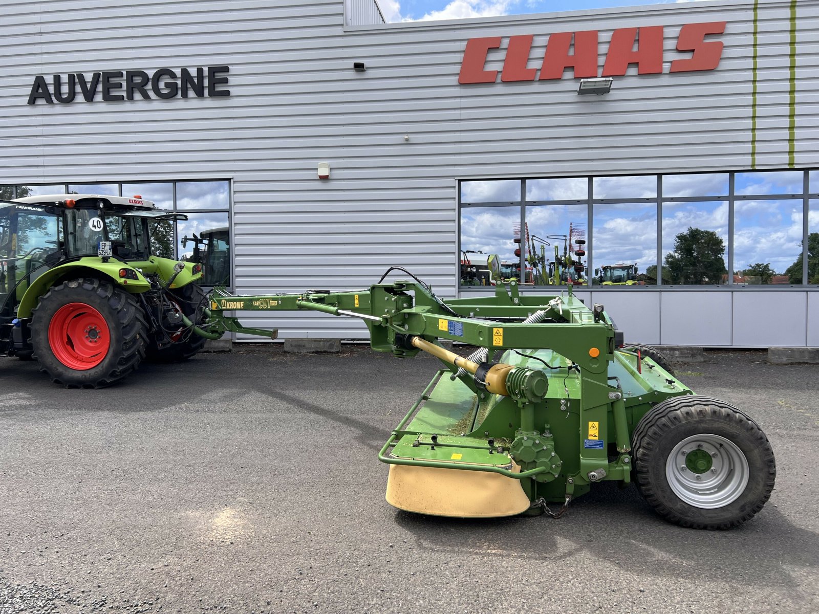 Mähwerk типа Krone EASY CUT 3210 CV, Gebrauchtmaschine в Issoire (Фотография 8)