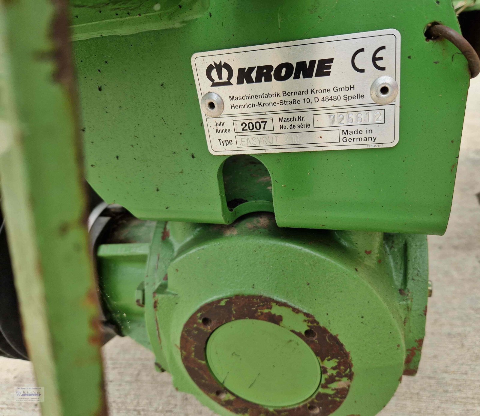 Mähwerk del tipo Krone Easy Cut 400, Gebrauchtmaschine en Weiltingen (Imagen 7)