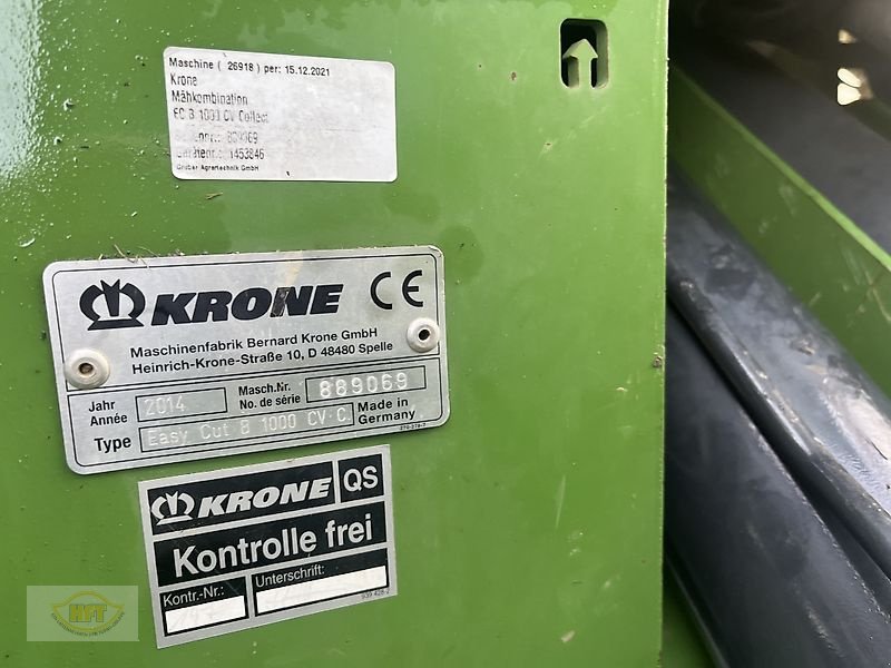 Mähwerk от тип Krone Easy Cut B 1000 CV Collect, Gebrauchtmaschine в Waldkappel (Снимка 19)