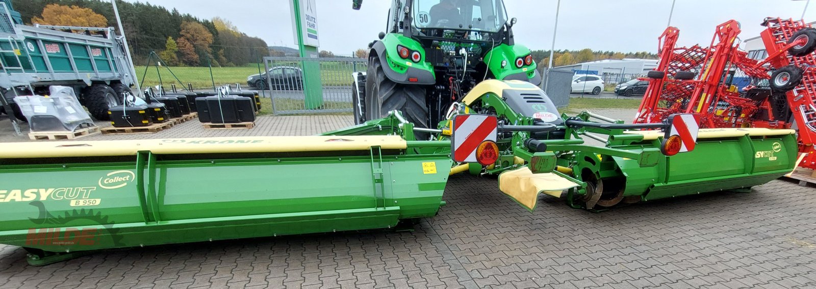 Mähwerk van het type Krone Easy Cut B 950 Collect, Gebrauchtmaschine in Creußen (Foto 5)