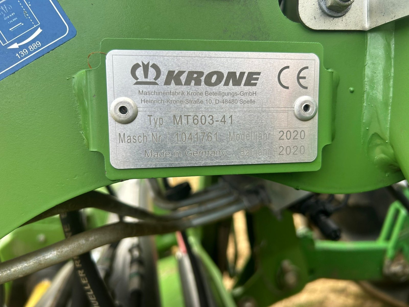 Mähwerk del tipo Krone Easy Cut B 950 Collect, Gebrauchtmaschine In Mellrichstadt (Immagine 3)