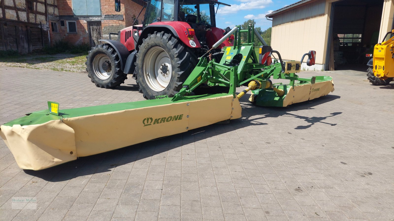 Mähwerk van het type Krone Easy Cut B 970, Gebrauchtmaschine in Sauldorf (Foto 3)