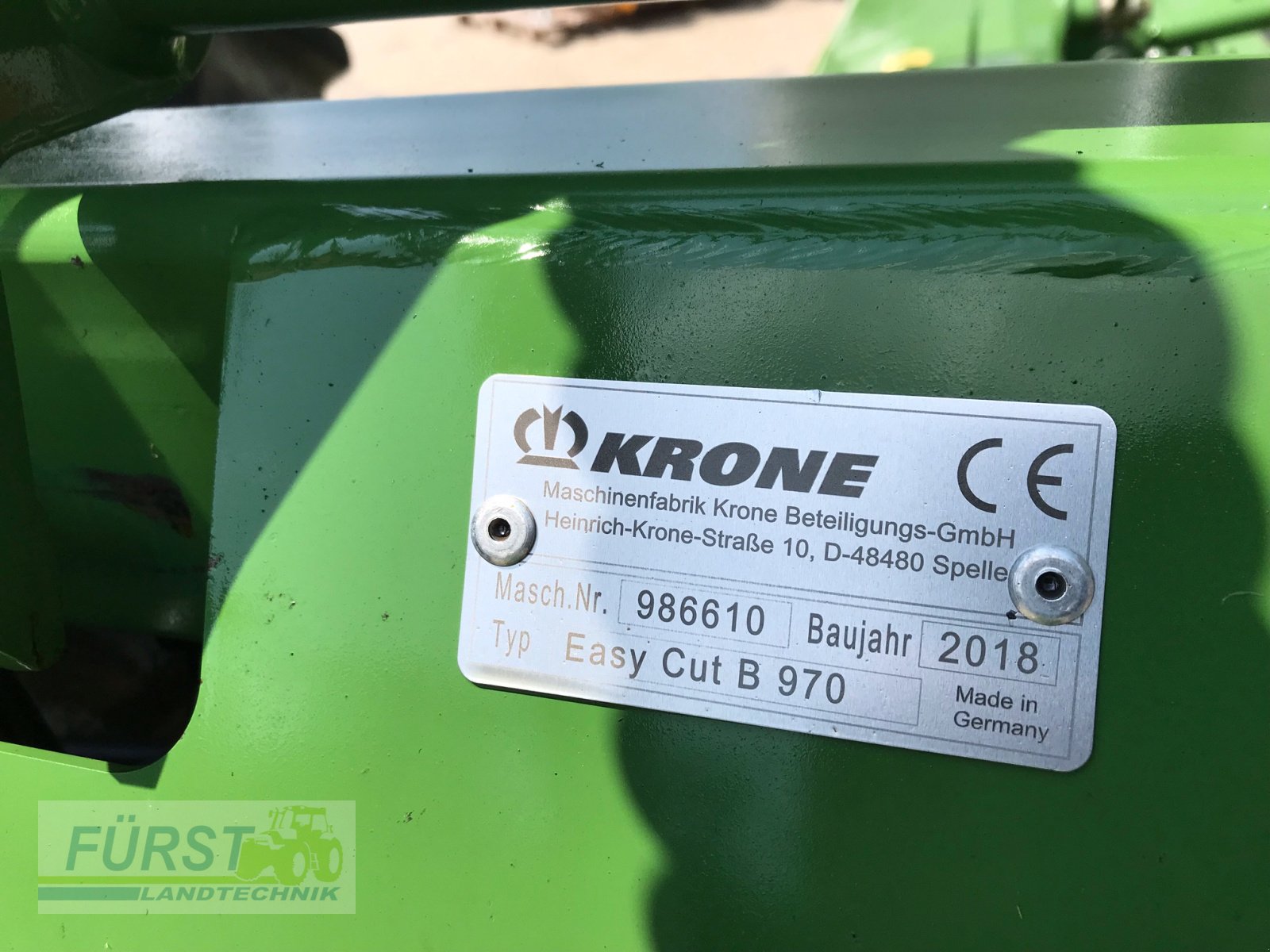 Mähwerk tip Krone Easy Cut B970 u. F320, Gebrauchtmaschine in Perlesreut (Poză 7)