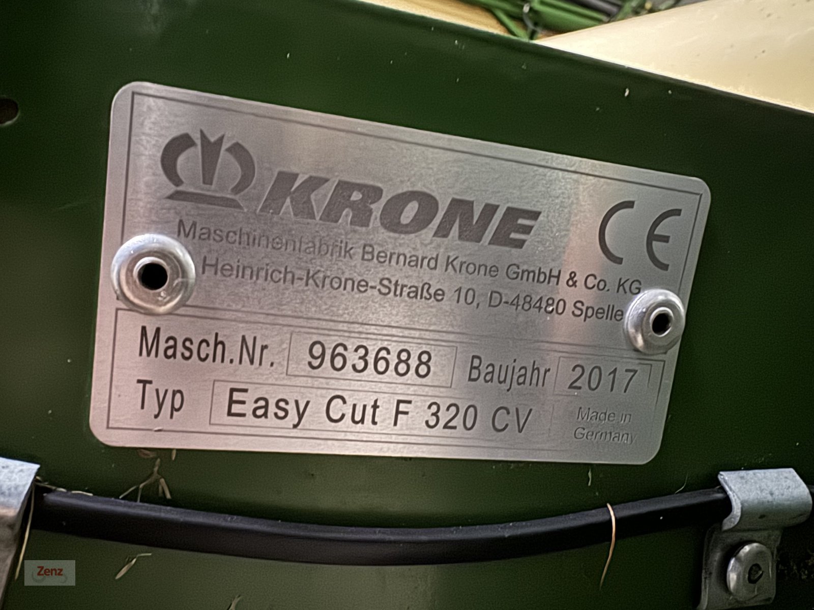 Mähwerk typu Krone Easy Cut F 320 CV, Gebrauchtmaschine v Gars (Obrázek 3)