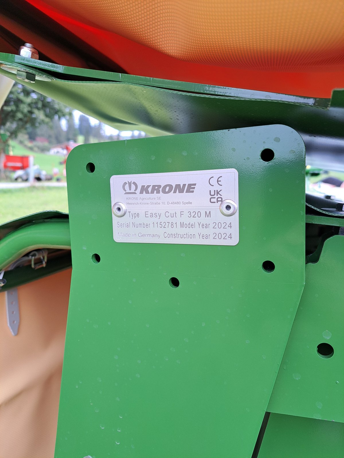 Mähwerk del tipo Krone Easy Cut F 320 M, Neumaschine In Wertach (Immagine 4)