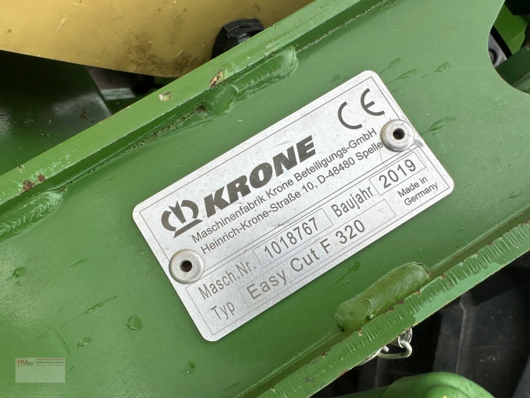 Mähwerk του τύπου Krone Easy Cut F 320, Neumaschine σε Neubrandenburg (Φωτογραφία 12)