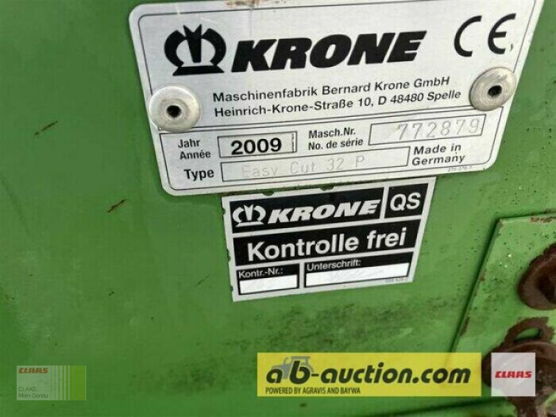 Mähwerk tipa Krone EASYCUT 32 P, Gebrauchtmaschine u Aurach (Slika 3)