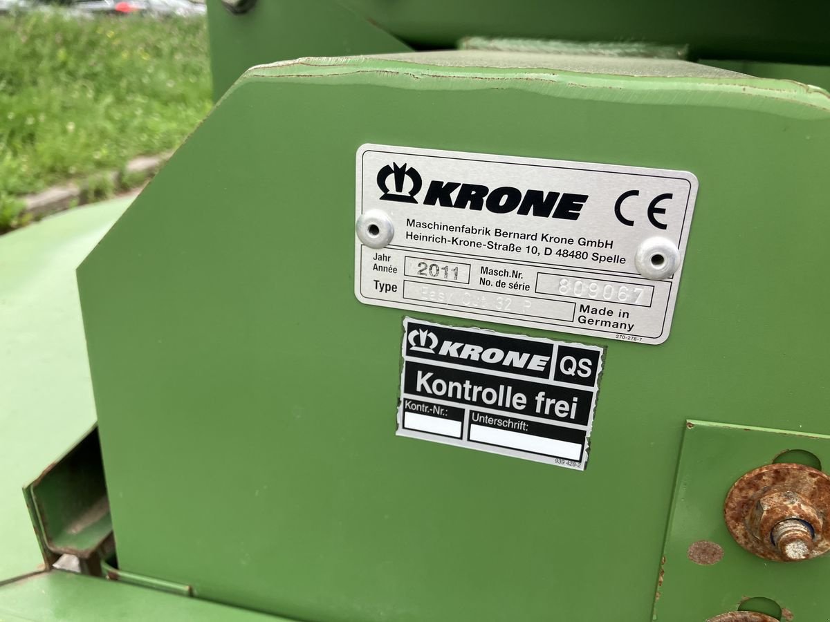 Mähwerk typu Krone EasyCut 32 P, Gebrauchtmaschine w Villach (Zdjęcie 5)