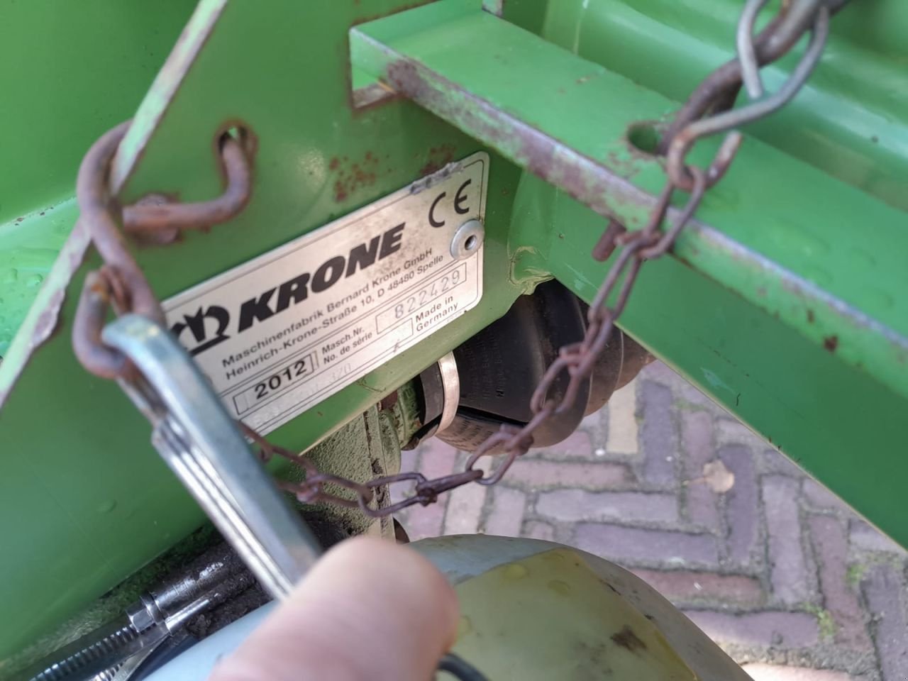 Mähwerk du type Krone Easycut 320, Gebrauchtmaschine en Haarle (Photo 10)