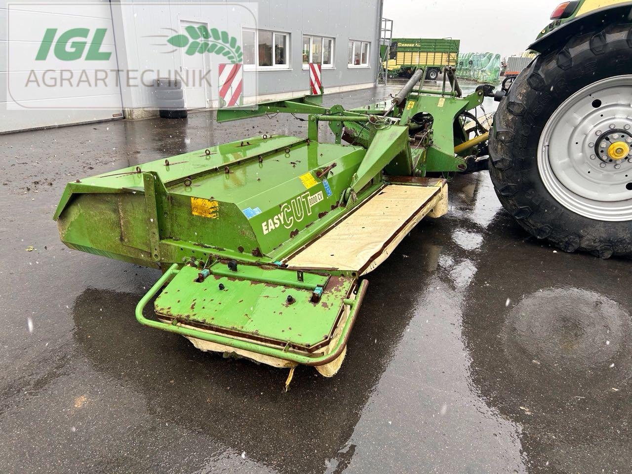 Mähwerk a típus Krone EasyCut 8000 CV, Gebrauchtmaschine ekkor: Nabburg (Kép 8)