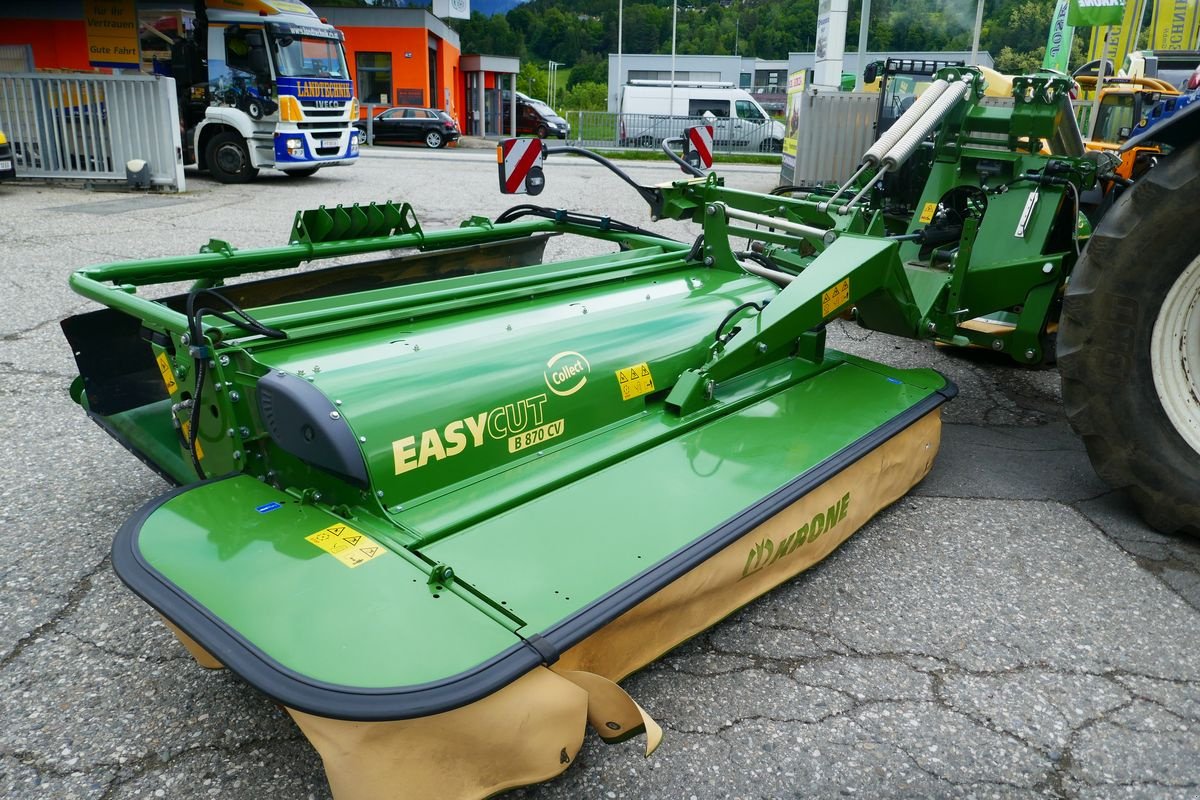 Mähwerk du type Krone EasyCut B 870 CV Collect, Gebrauchtmaschine en Villach (Photo 4)