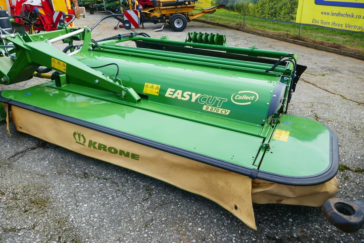 Mähwerk des Typs Krone EasyCut B 870 CV Collect, Gebrauchtmaschine in Villach (Bild 9)